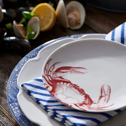  Crab Red Small Plates