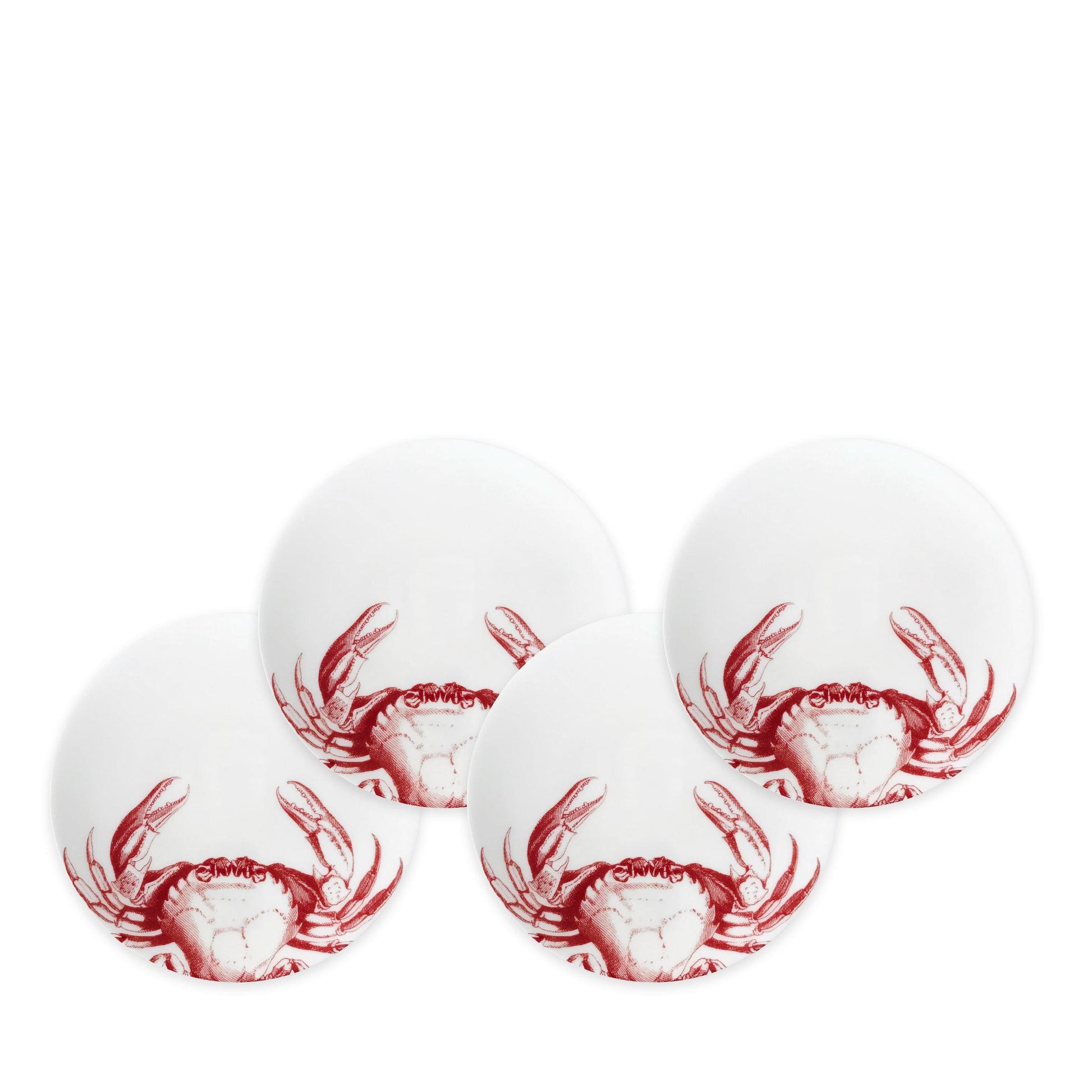  Crab Red Small Plates