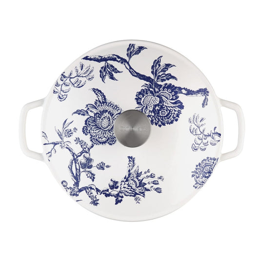  Caskata X Cuisinart Limited Edition Arcadia Enameled Cast Iron 5 Qt. Round Casserole With Lid