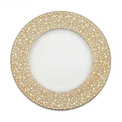  Ellington Shimmer Gold & Platinum Dinner Plate