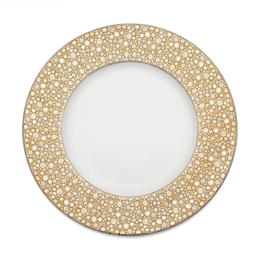  Ellington Shimmer Gold & Platinum Dinner Plate