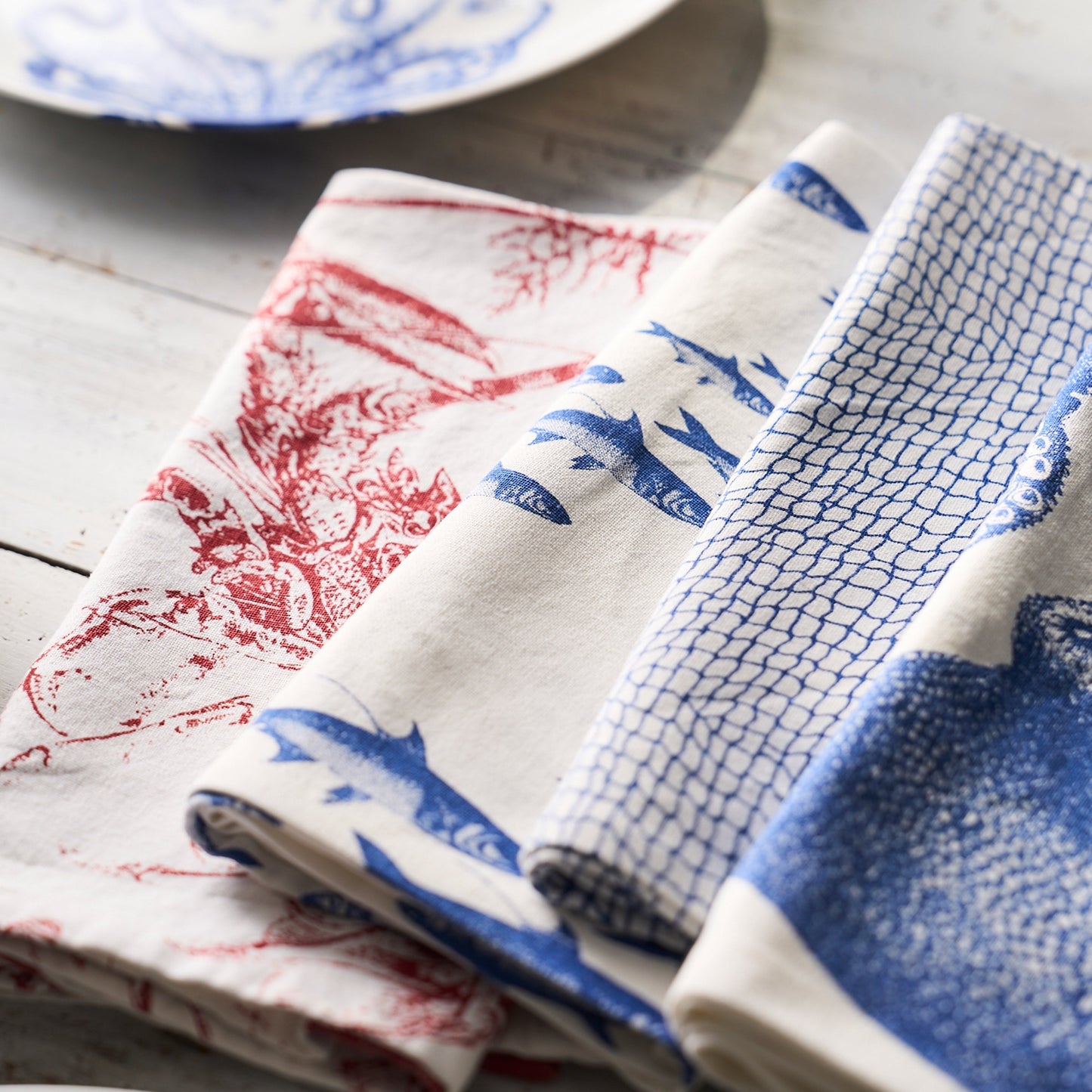  Catch Dinner Napkins, Set Of 4