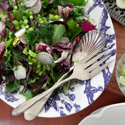  Arcadia Oval Rimmed Platter