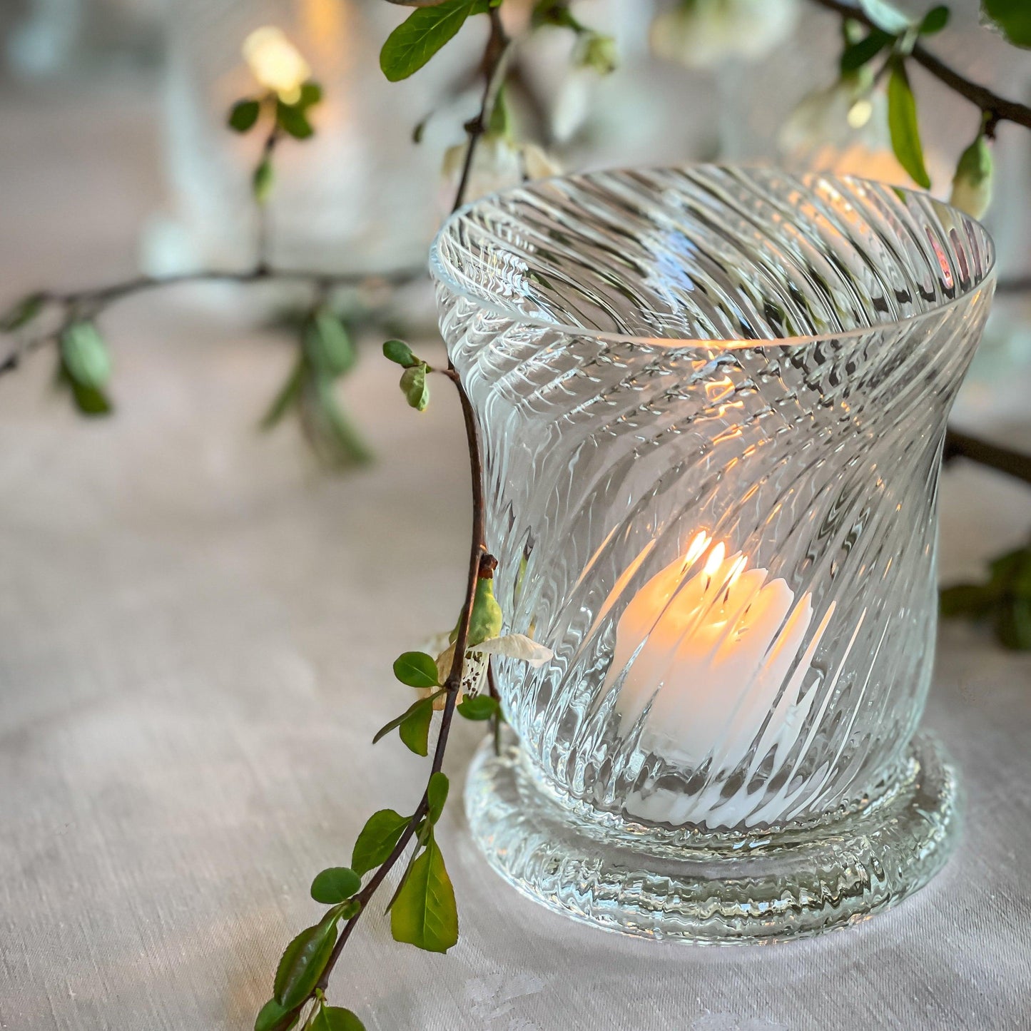  Quinn Clear Votive Holders