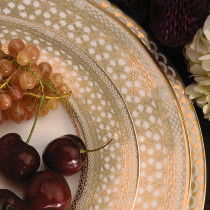  Hawthorne Gilt Salad Plate