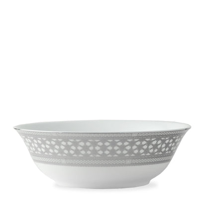  Hawthorne Ice Platinum Medium Serving Bowl