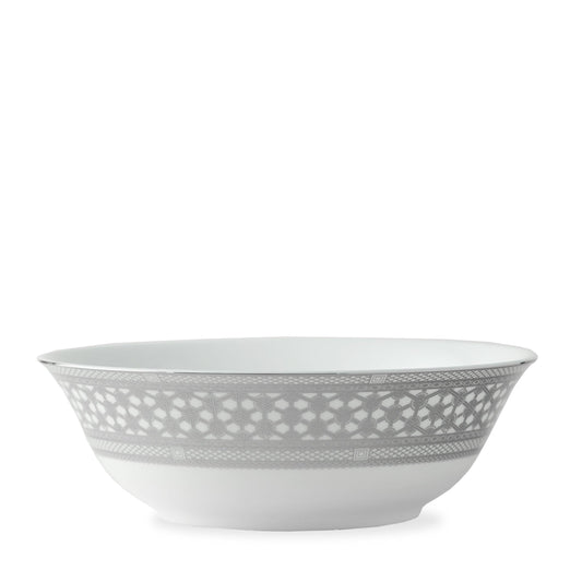  Hawthorne Ice Platinum Medium Serving Bowl