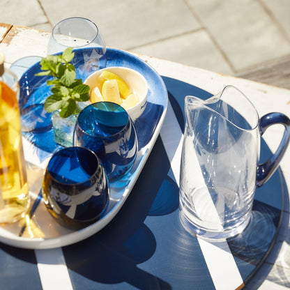  Les Nuages Blue Ombré Glasses Set Of 4