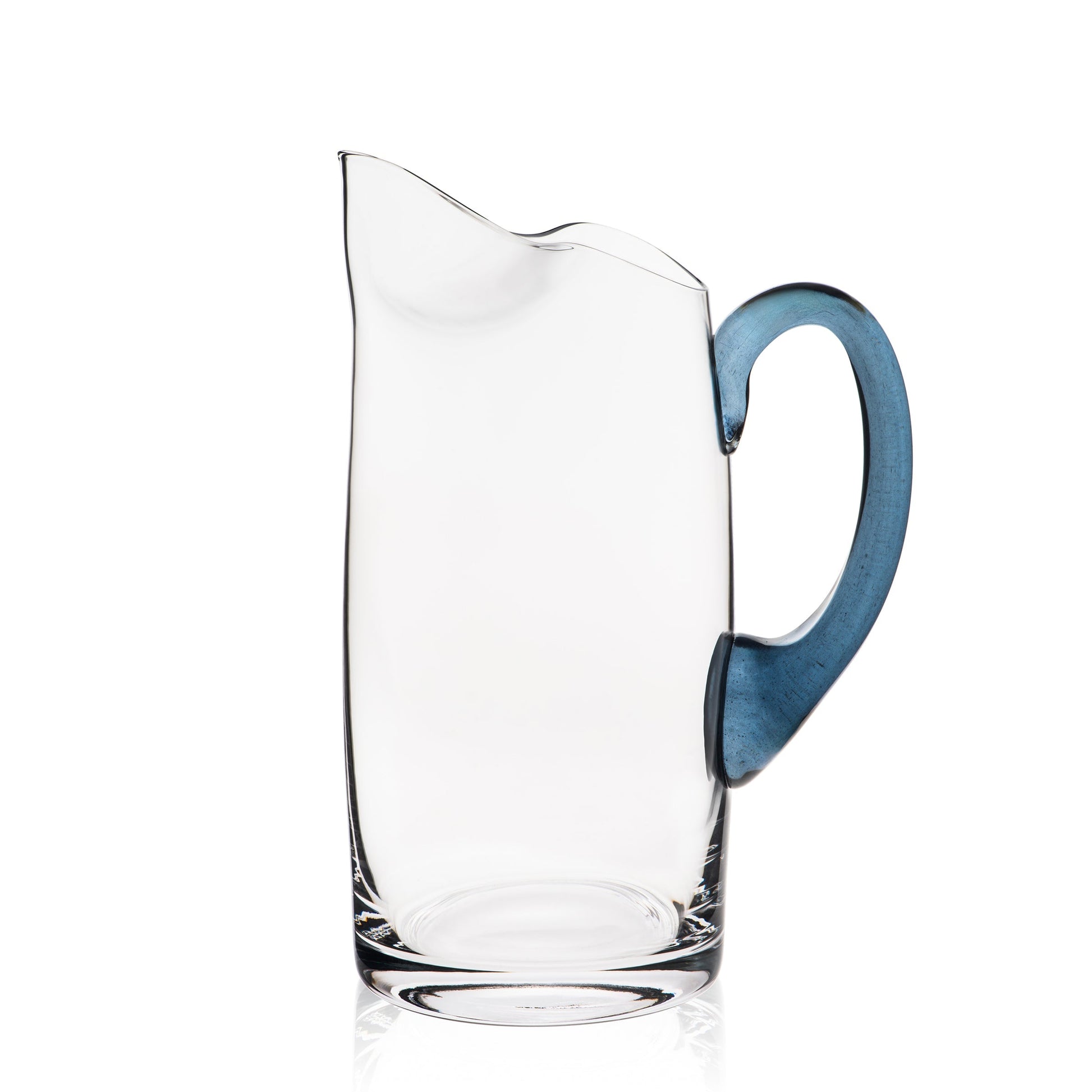  Les Nuages Blue Handle Small Pitcher