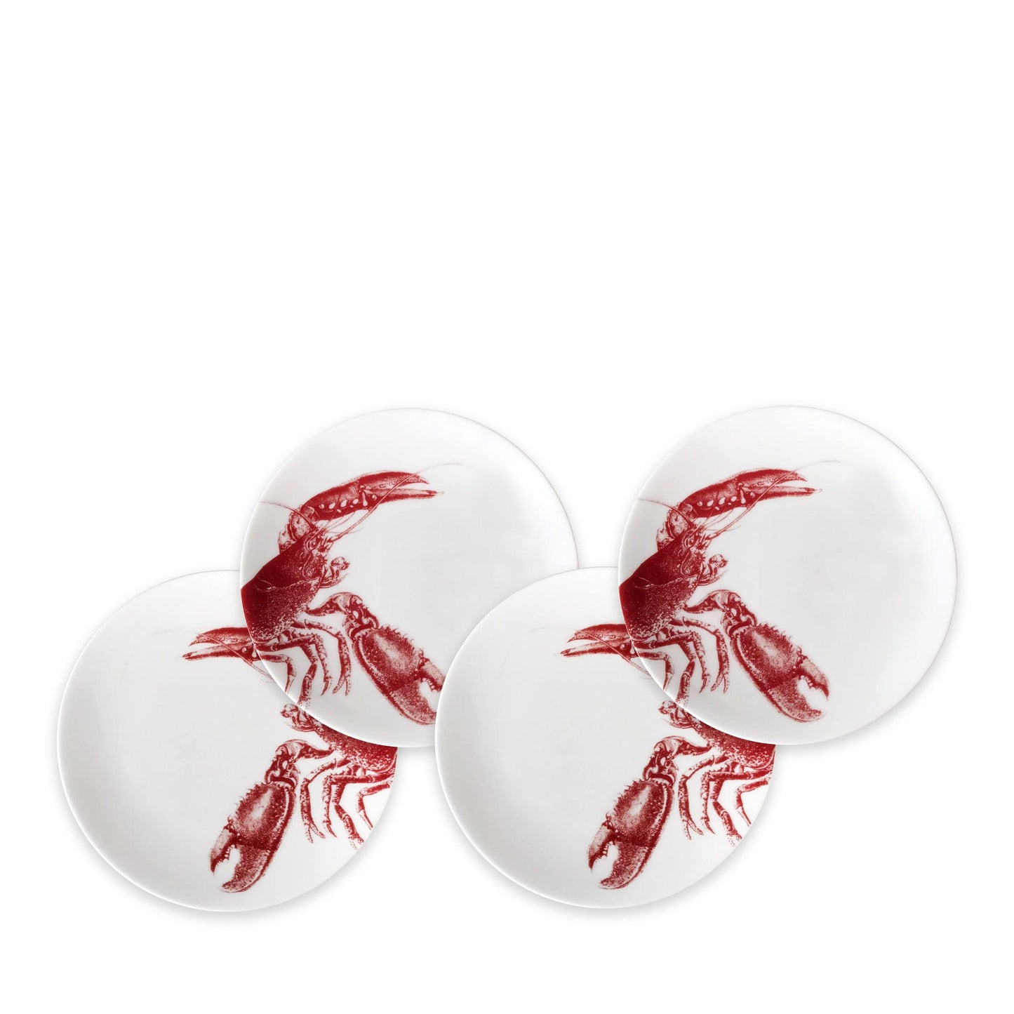  Lobster Red Small Plates