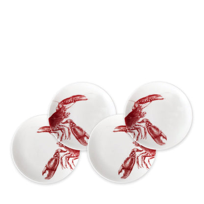  Lobster Red Small Plates