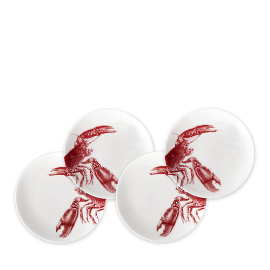  Lobster Red Small Plates