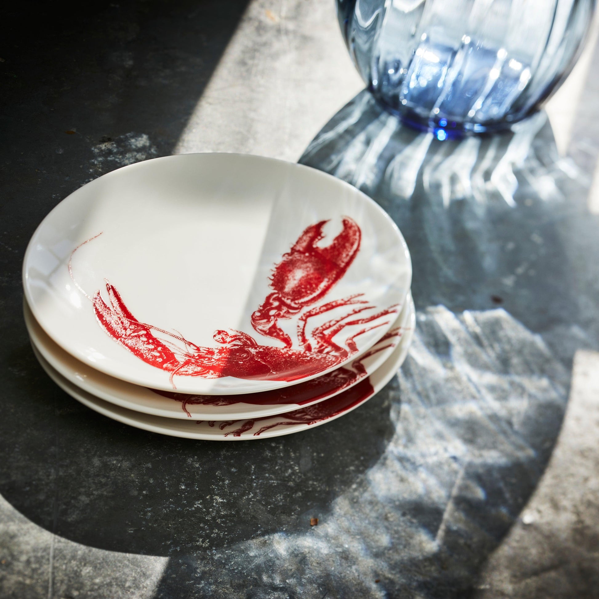  Lobster Red Small Plates