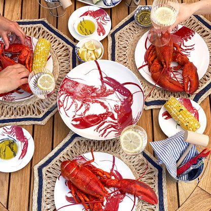 Lobster Red Small Plates