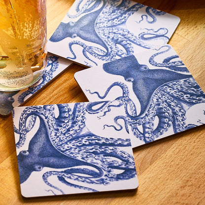  Lucy Birchwood Coasters, Set Of 4