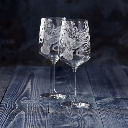  Lucy Red Wine Glasses