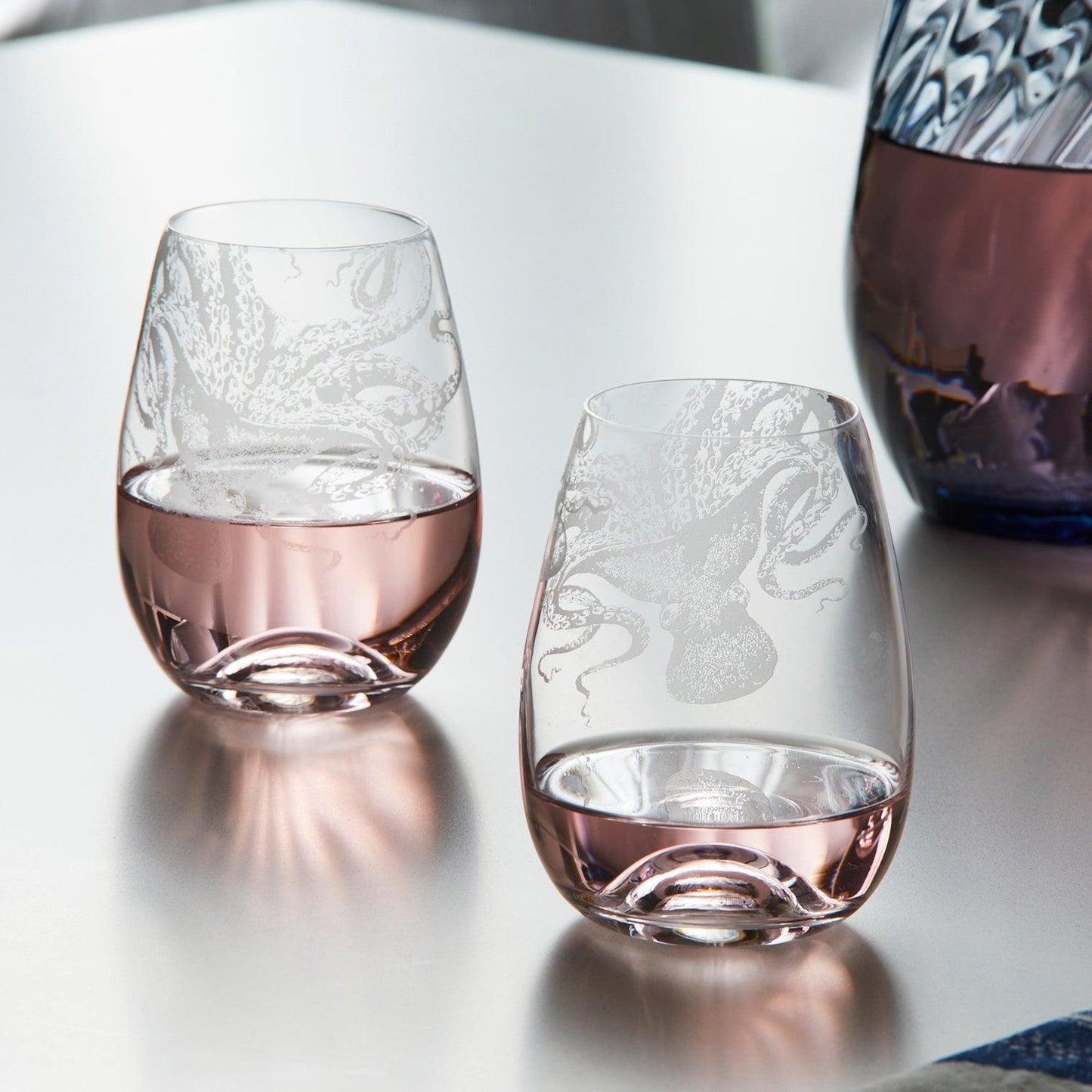  Lucy Stemless Wine Glasses