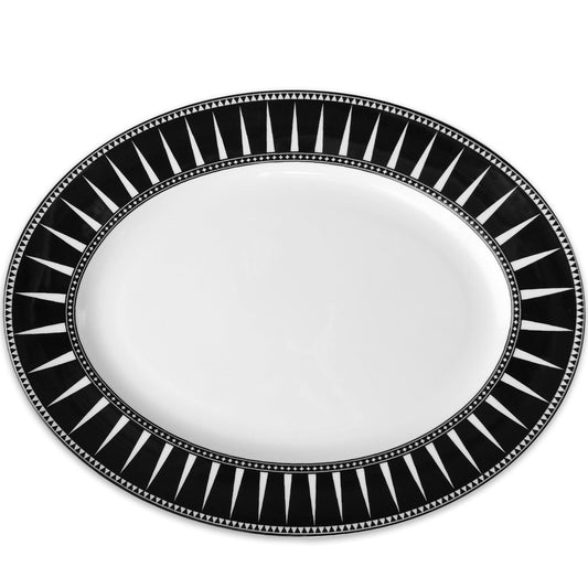  Marrakech Oval Rimmed Platter