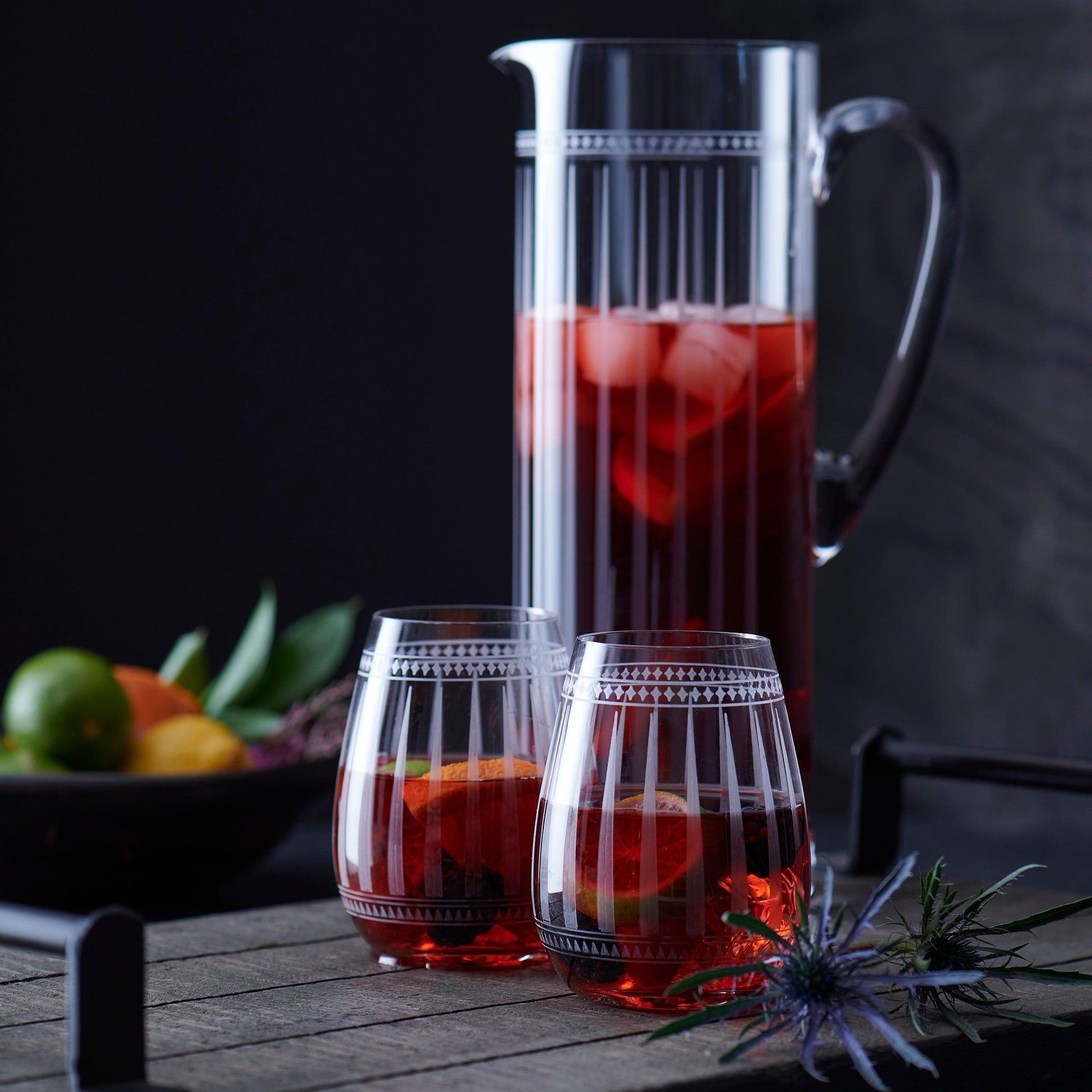  Marrakech Stemless Wine Glasses