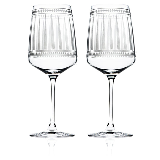  Marrakech Red Wine Glasses