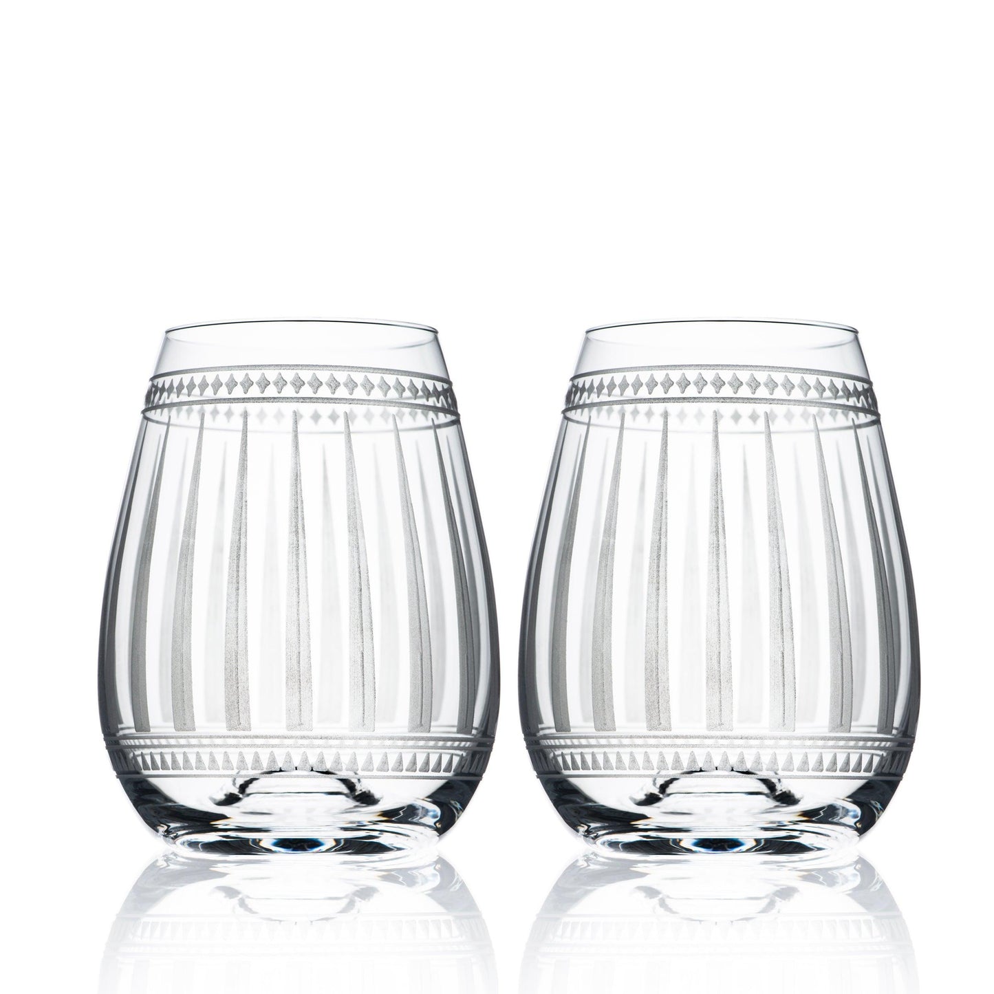  Marrakech Stemless Wine Glasses