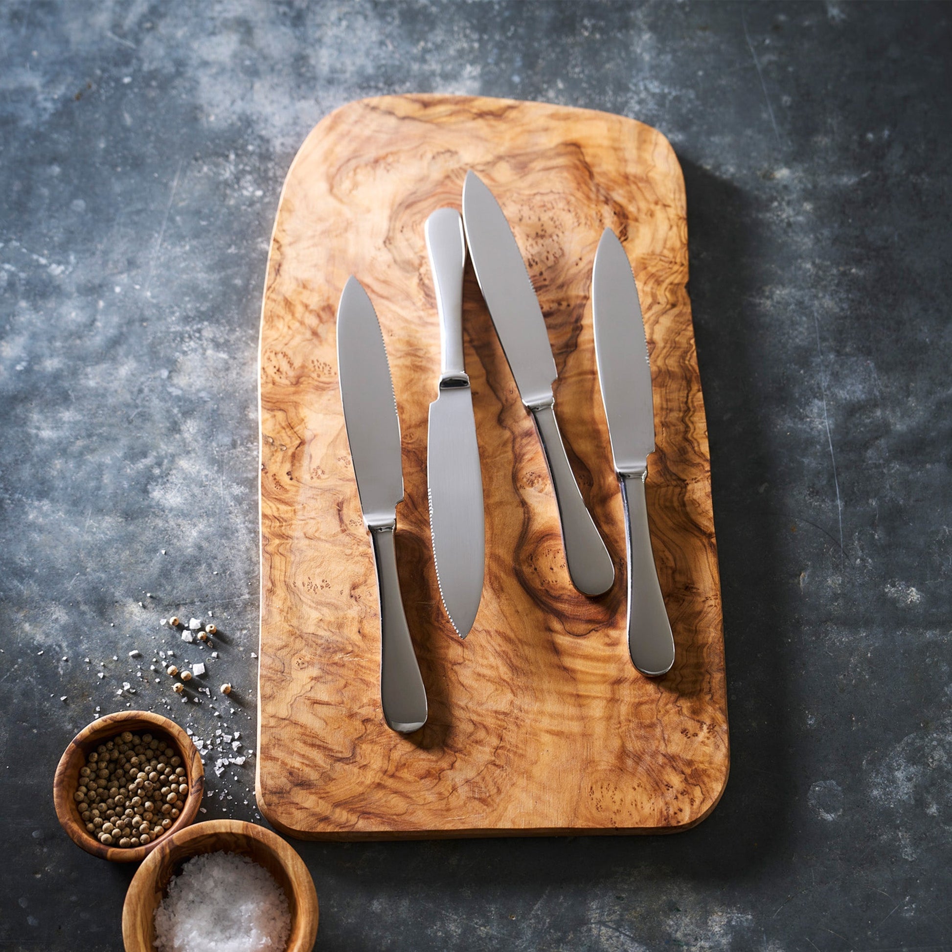  Mirror Set/4 Steak Knives