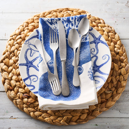  Pewter 5-Piece Flatware Setting