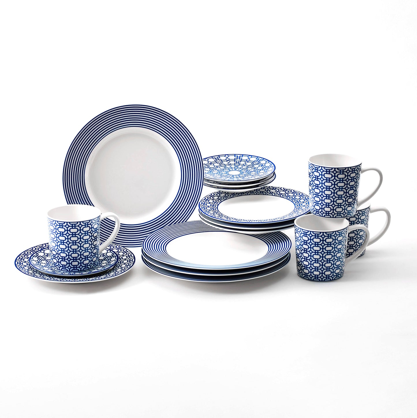  Newport Stripe Table For 4