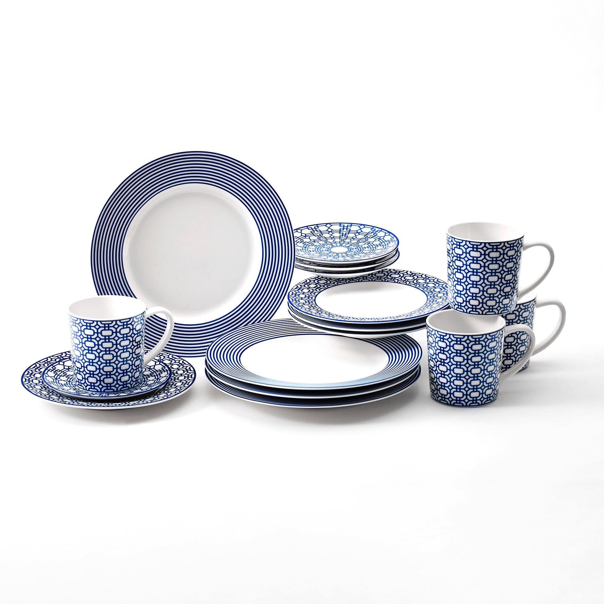  Newport Stripe Table For 4