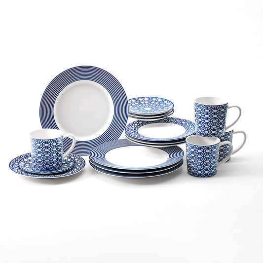  Newport Stripe Table For 4