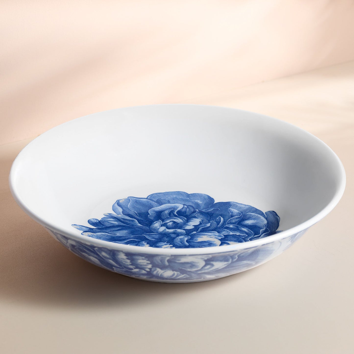  Peony Melamine Serving Bowl