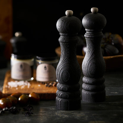 Peugeot Paris 9" Black Salt & Pepper Mill Set