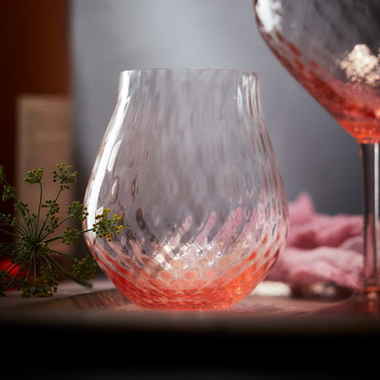  Phoebe Rose Stemless Wine Glasses