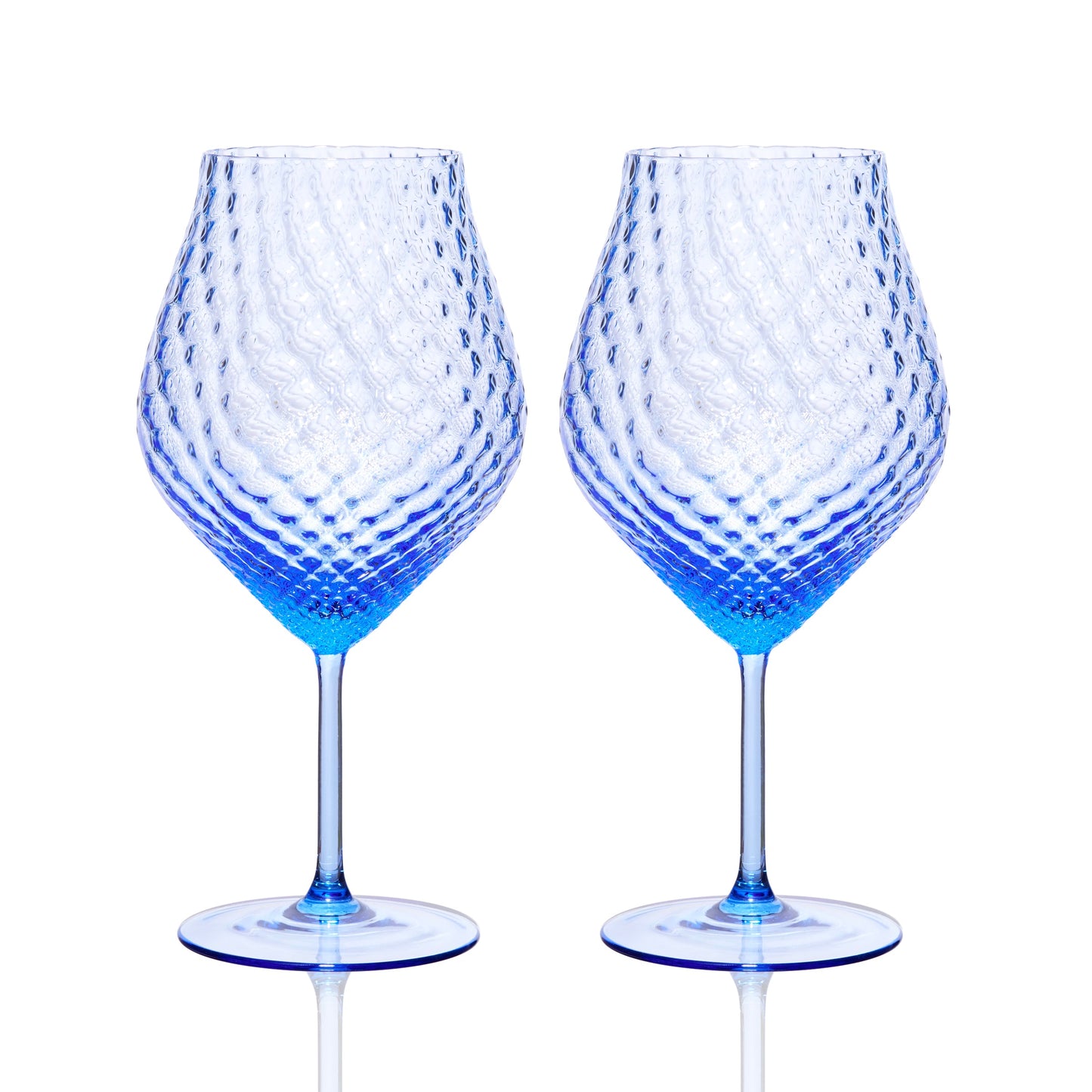  Phoebe Cobalt Universal Wine Glasses