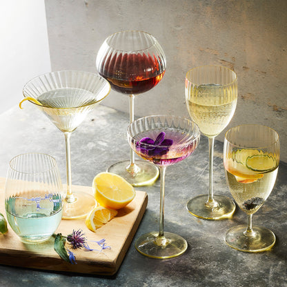  Quinn Citrine Red Wine Glasses