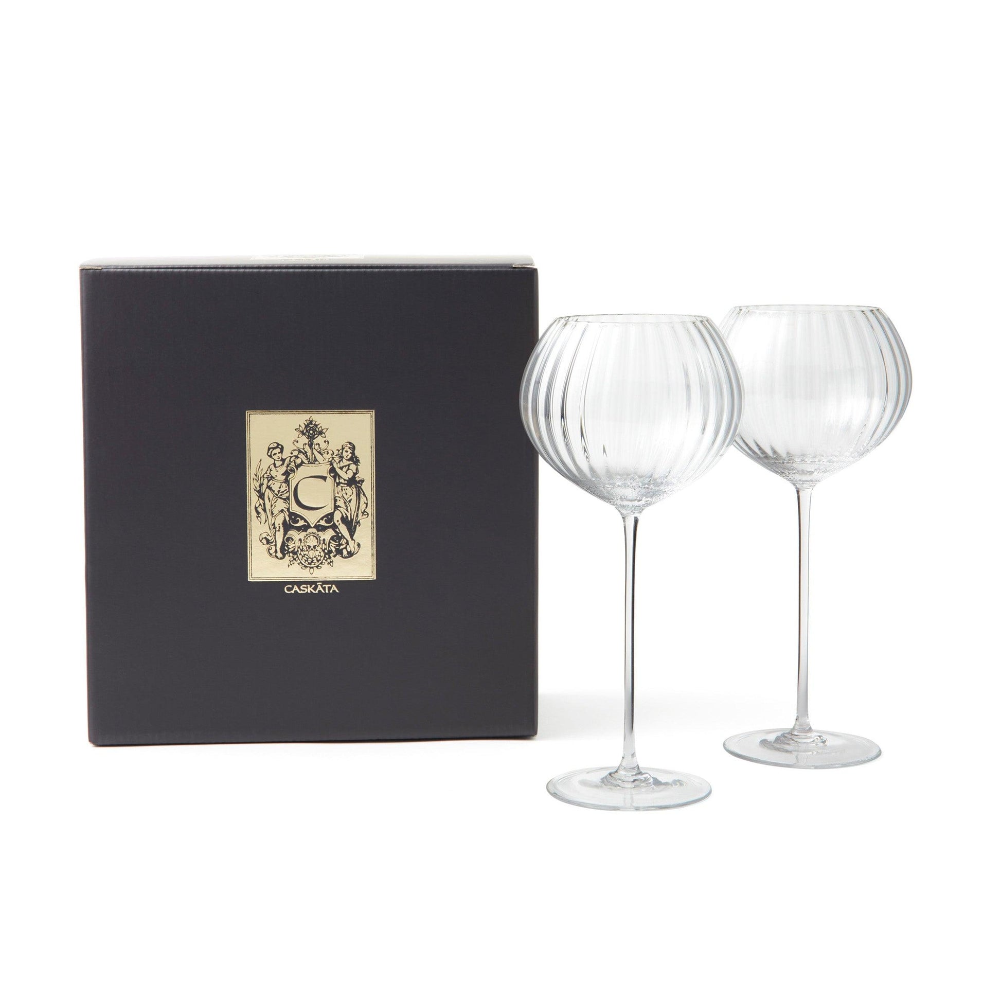  Quinn Clear Red Wine Glasses
