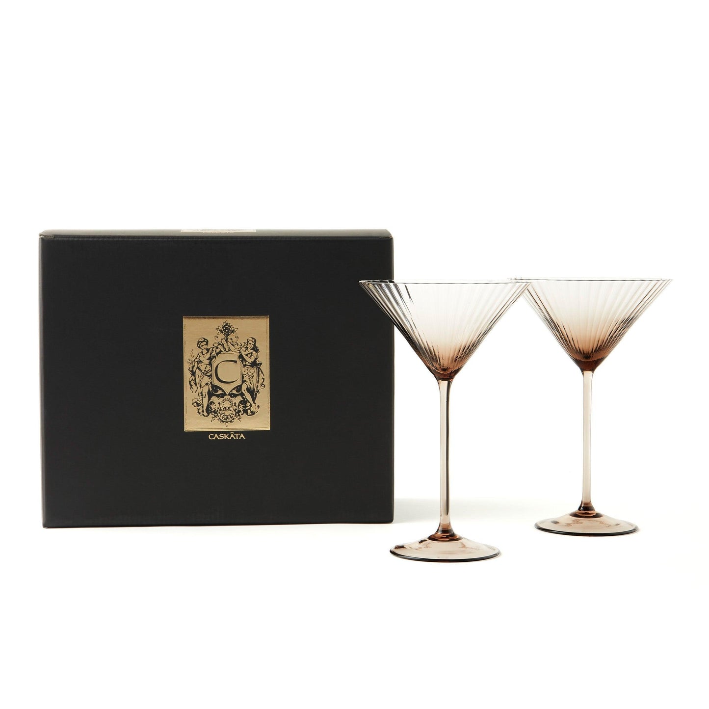  Quinn Mocha Martini Glasses