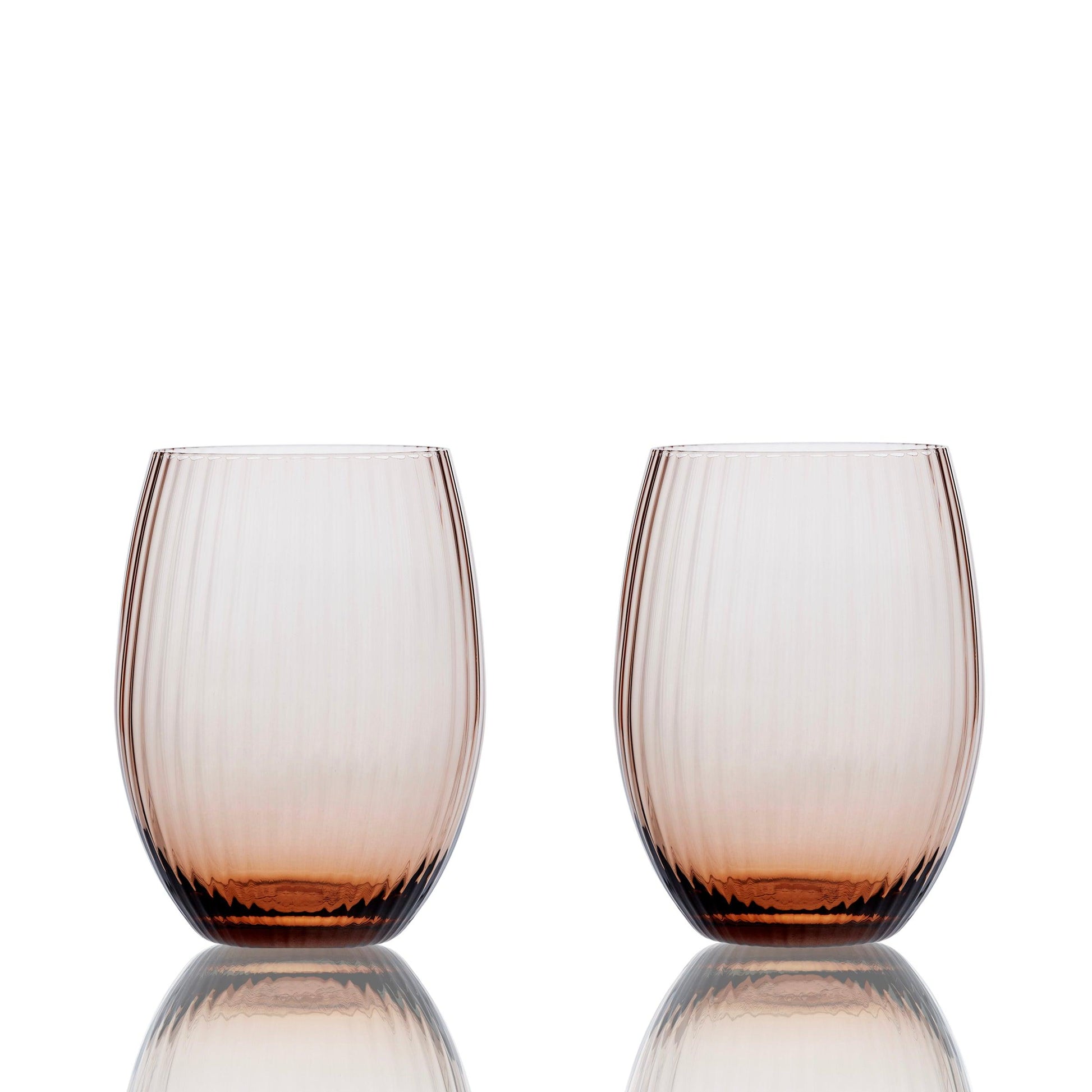  Quinn Amber Tumblers