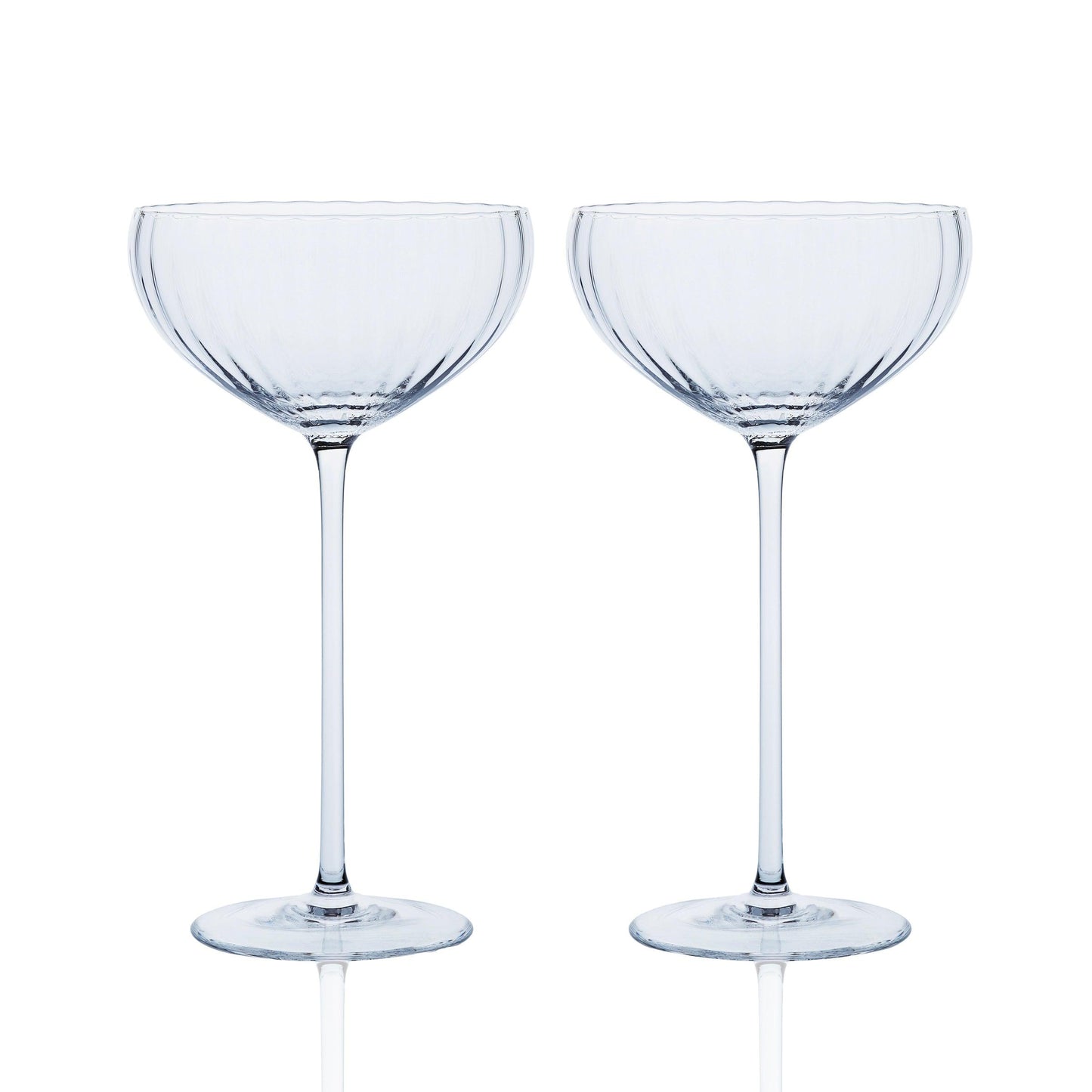  Quinn Clear Coupe Glasses