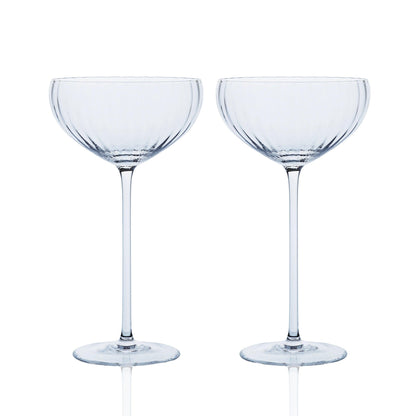  Quinn Clear Coupe Glasses