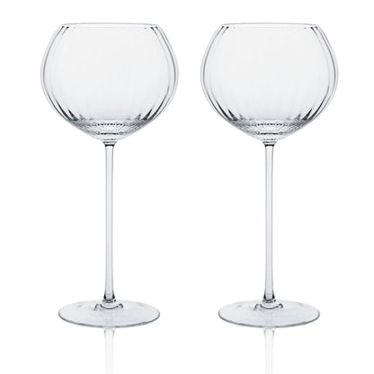  Quinn Clear Red Wine Glasses