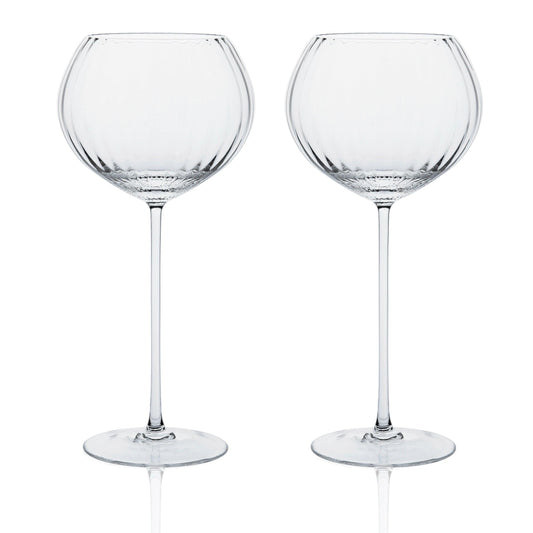  Quinn Clear Red Wine Glasses
