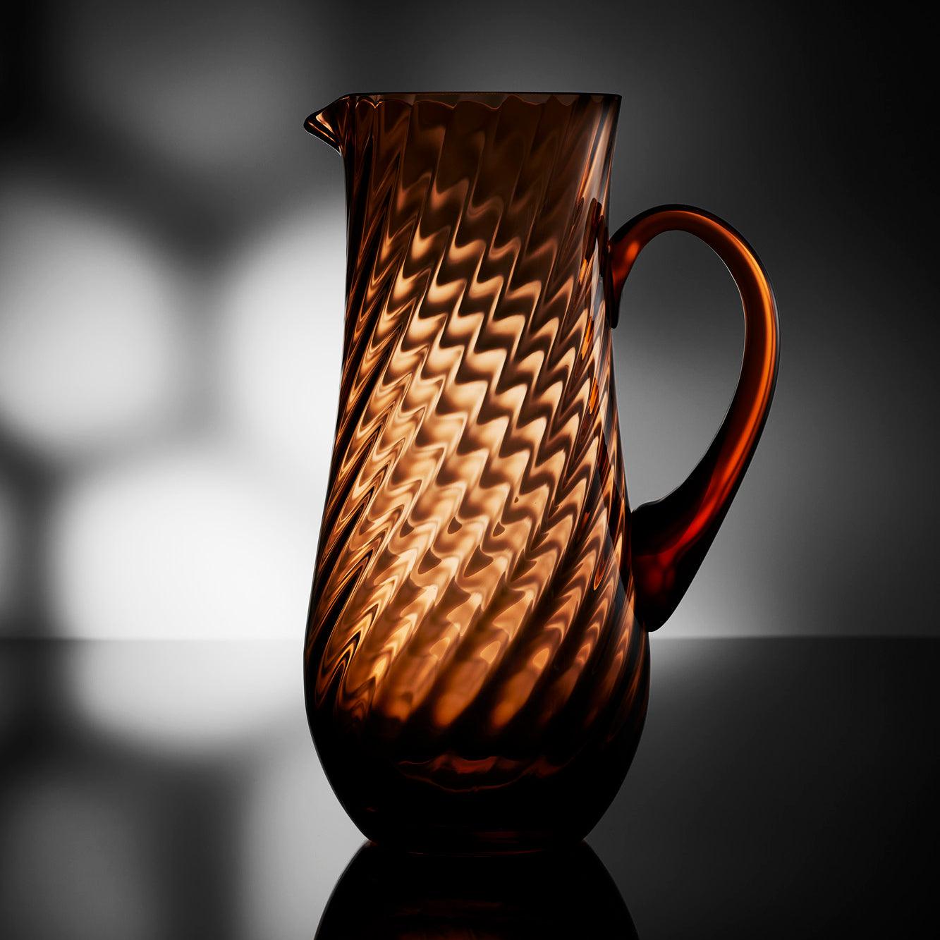  Quinn Amber Pitcher