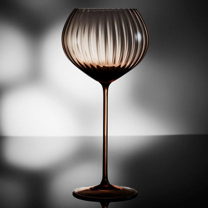  Quinn Amber Red Wine Glasses