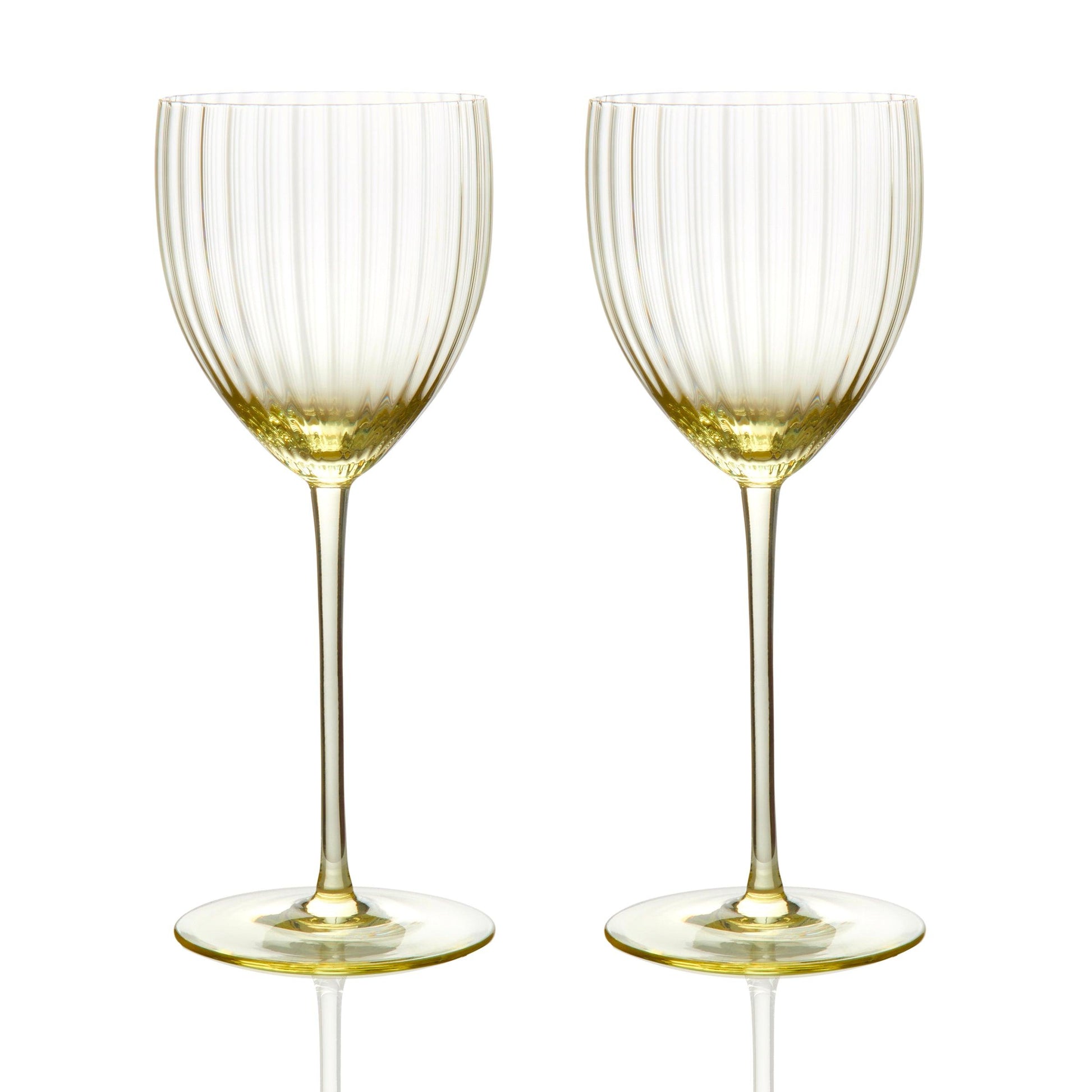  Quinn Citrine White Wine Glasses