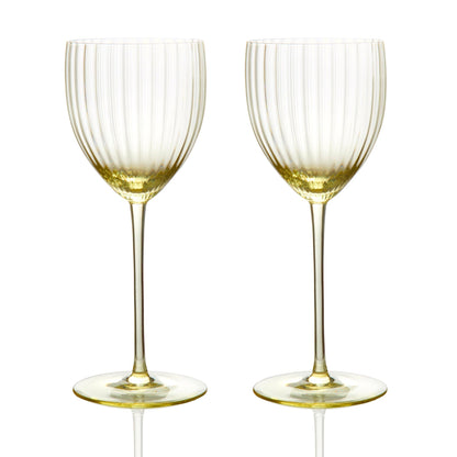  Quinn Citrine White Wine Glasses