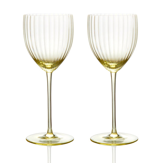  Quinn Citrine White Wine Glasses