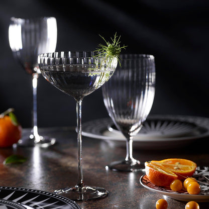  Quinn Clear Coupe Glasses