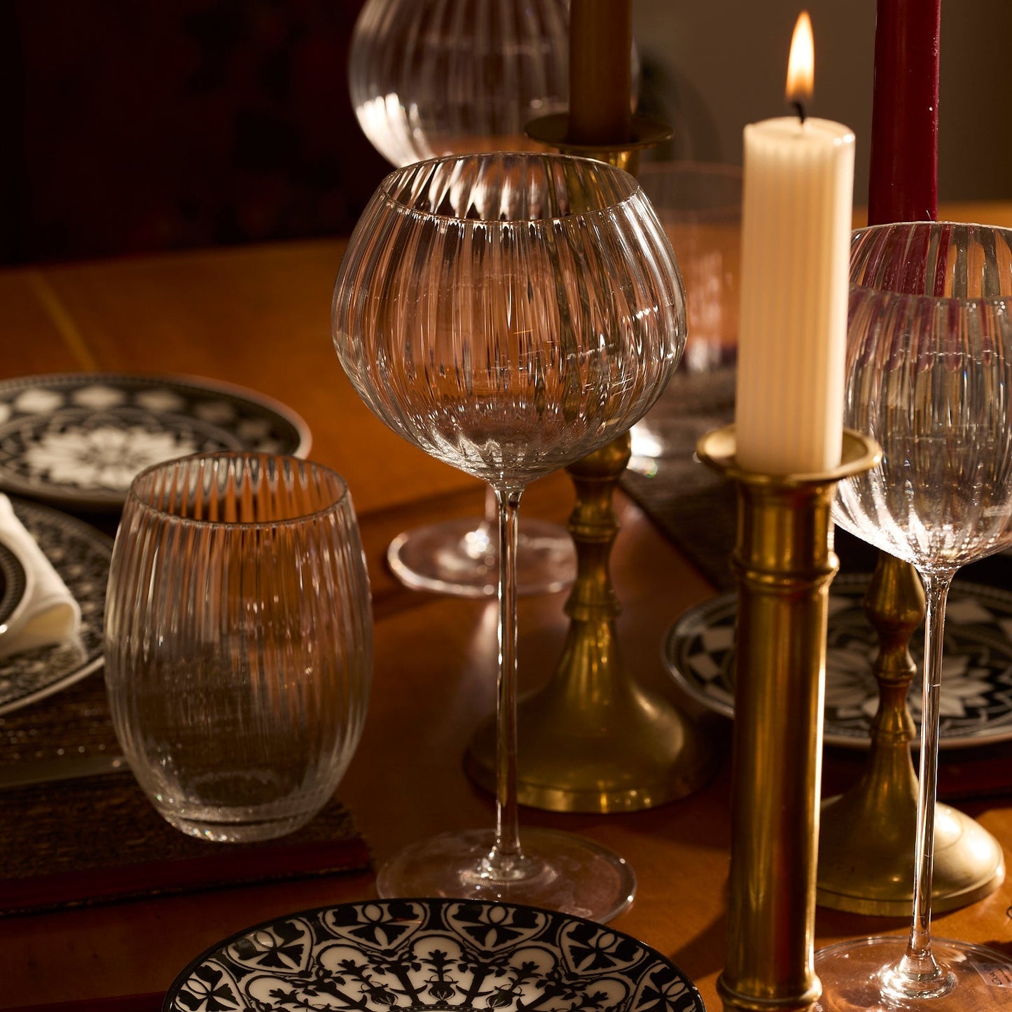  Quinn Clear Red Wine Glasses