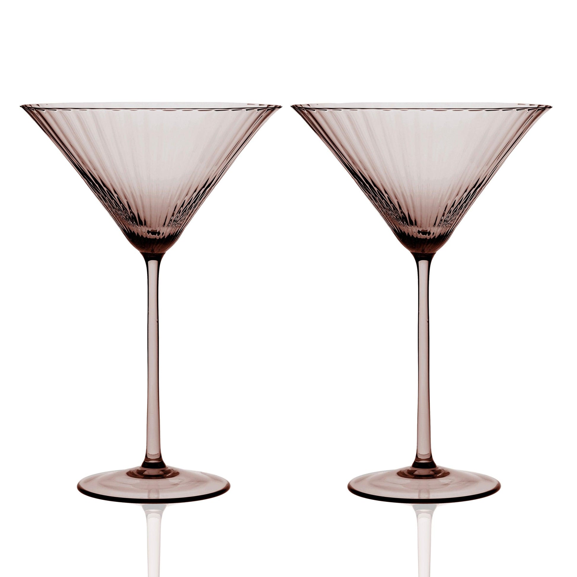 Quinn Mocha Martini Glasses